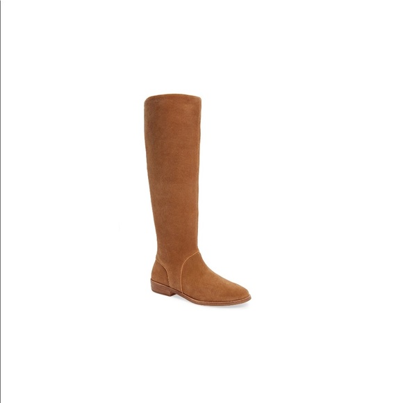 New Ugg Australia Daley tall chestnut suede boot - Picture 1 of 6
